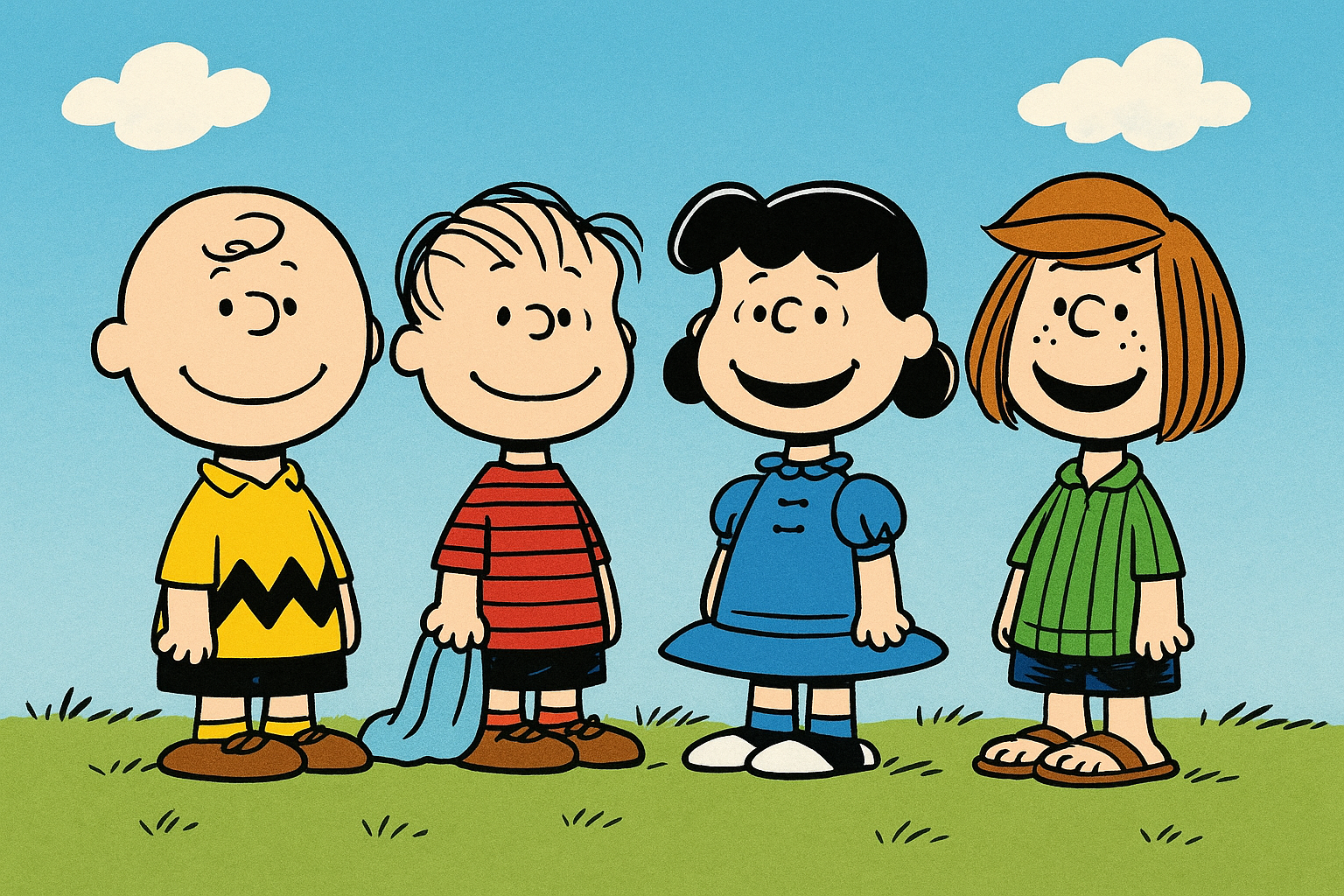 Peanuts · 四人比例